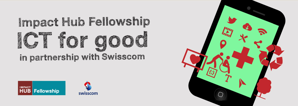 Wir sind stolz, dass unser Projekt schoolinmypocket unter den drei Finalisten im ICT for good Fellowship Programm ist. Das Programm wird organisiert vom Impact HUB Zürich und unterstützt von Swisscom.